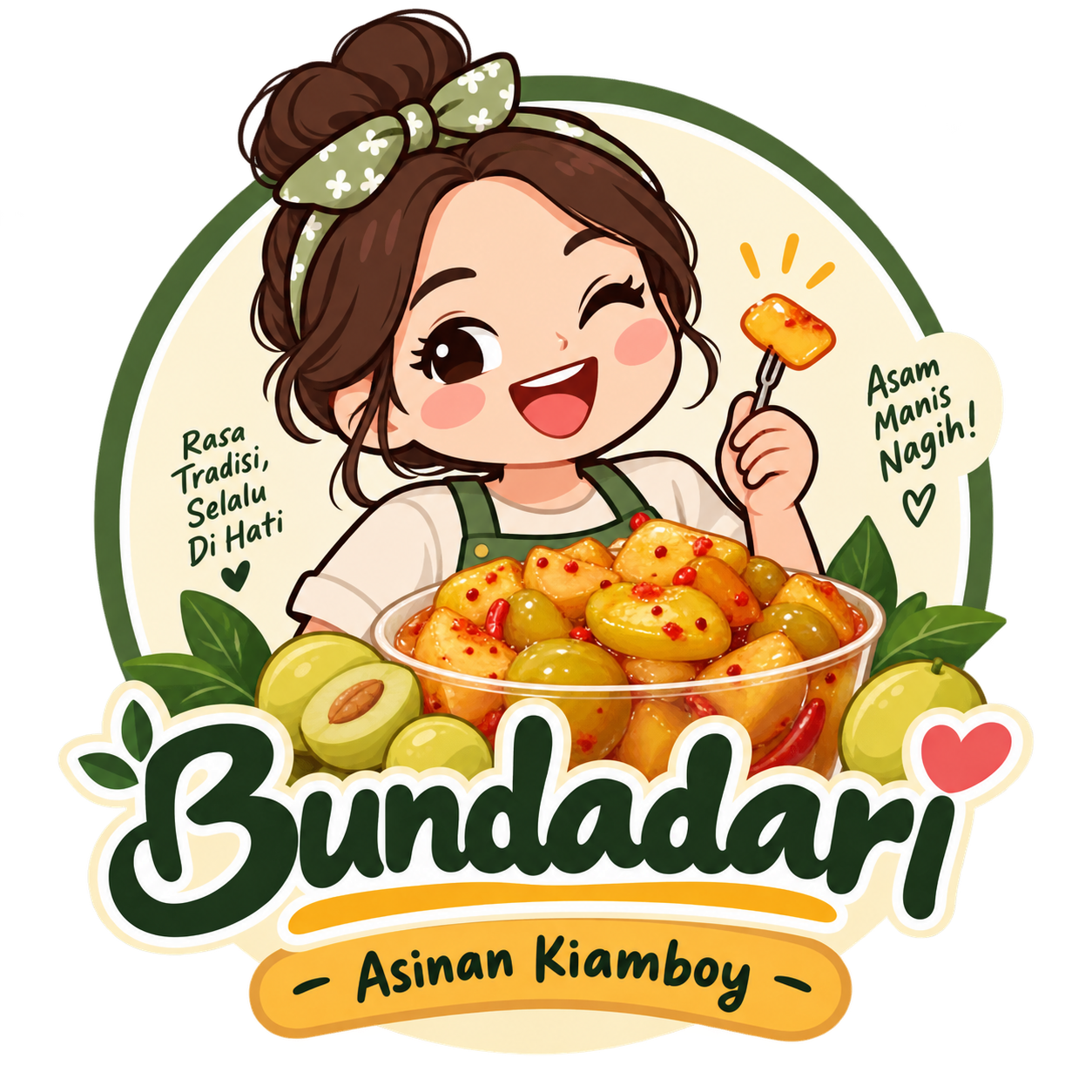 Logo Bundadari Asinan Kiamboy